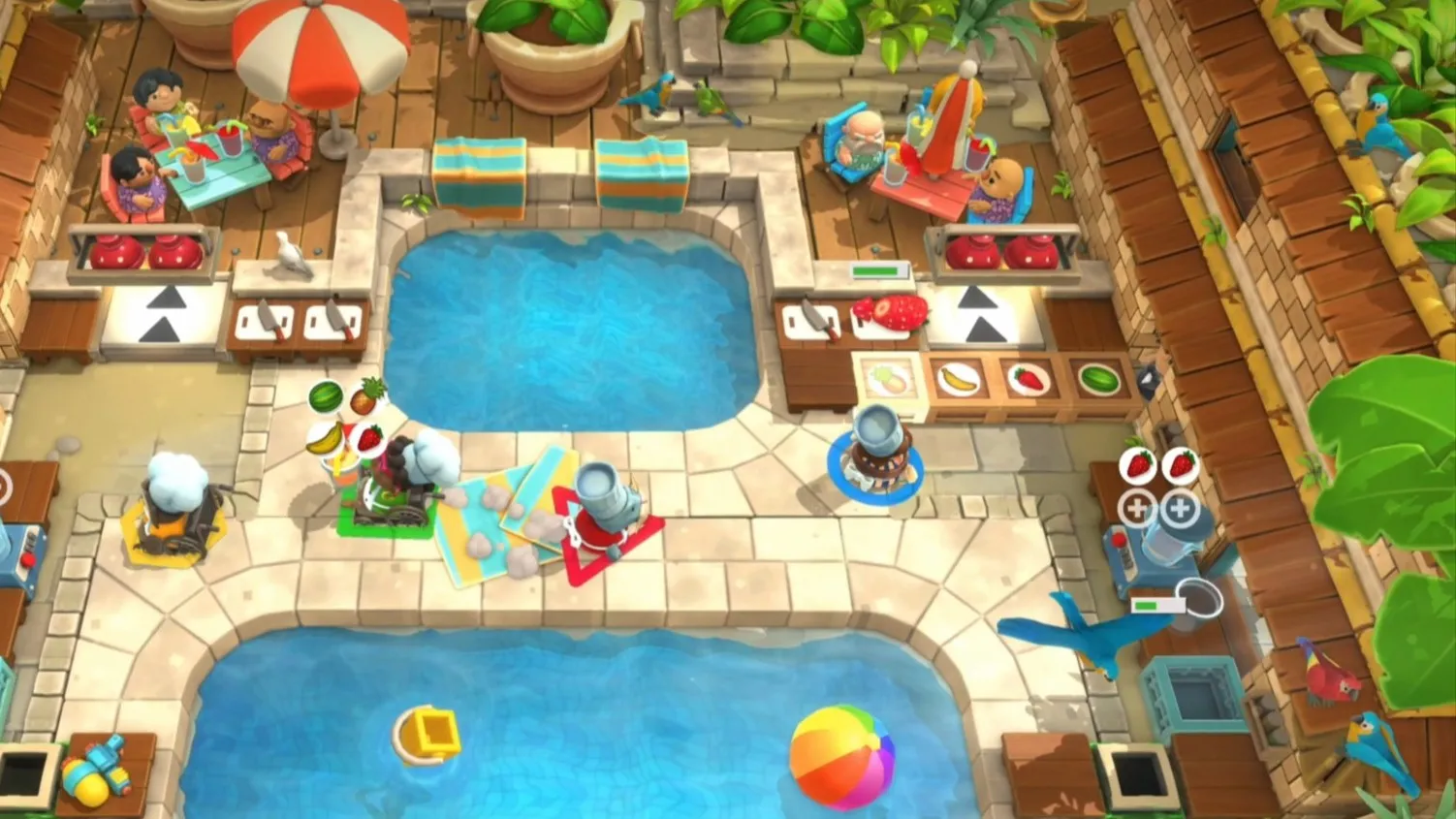 Overcooked All You Can Eat en cooperativo local en la misma pantalla