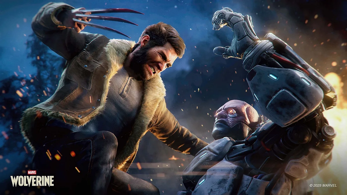 Logan sin su traje en un combate