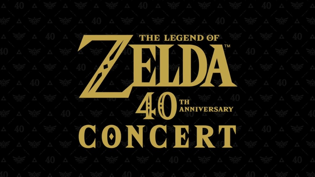 Logotipo de The Legend of Zelda 40th Anniversary Concert