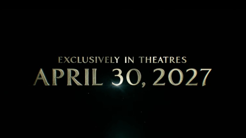 Anuncio de estreno en cines de la película de The Legend of Zelda el 30 de abril de 2027